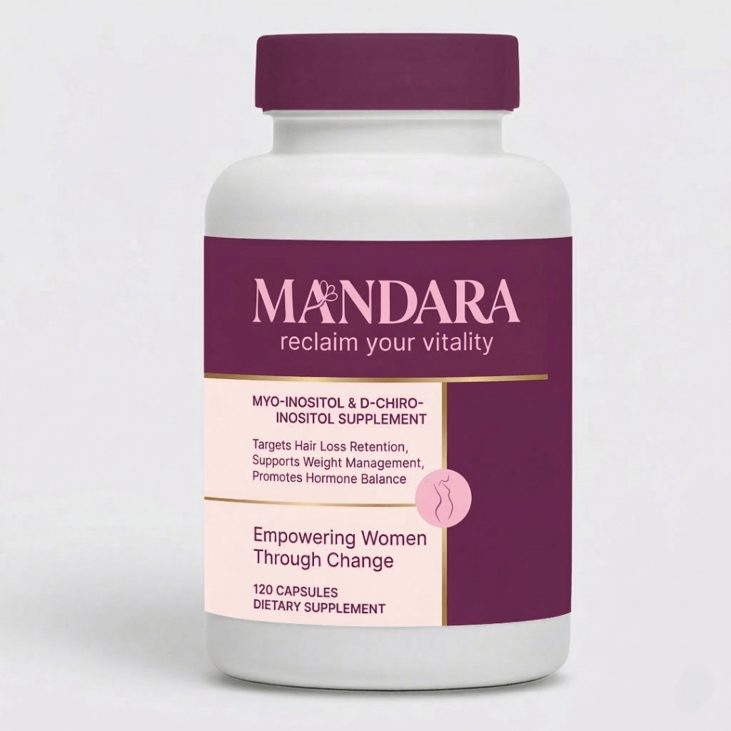 MANDARA Myo-Inositol & D-Chiro-Inositol Supplement