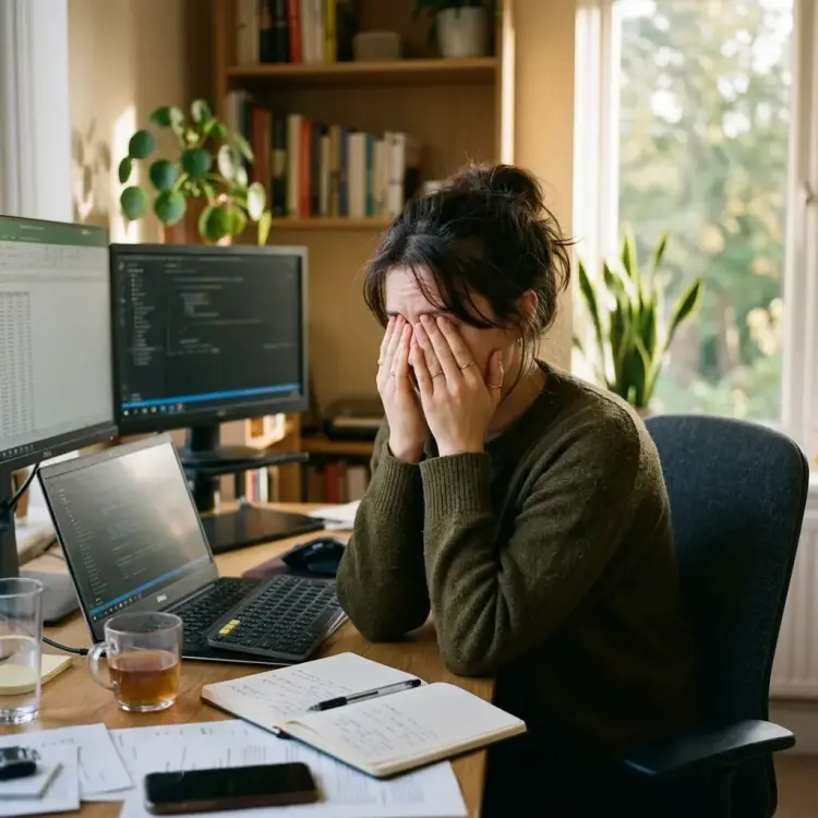 Screen fatigue